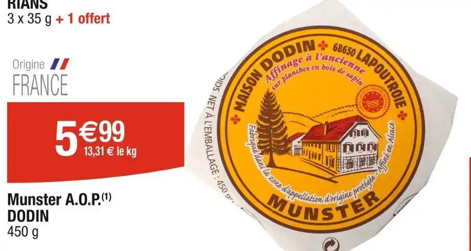 DODIN Munster A.O.P