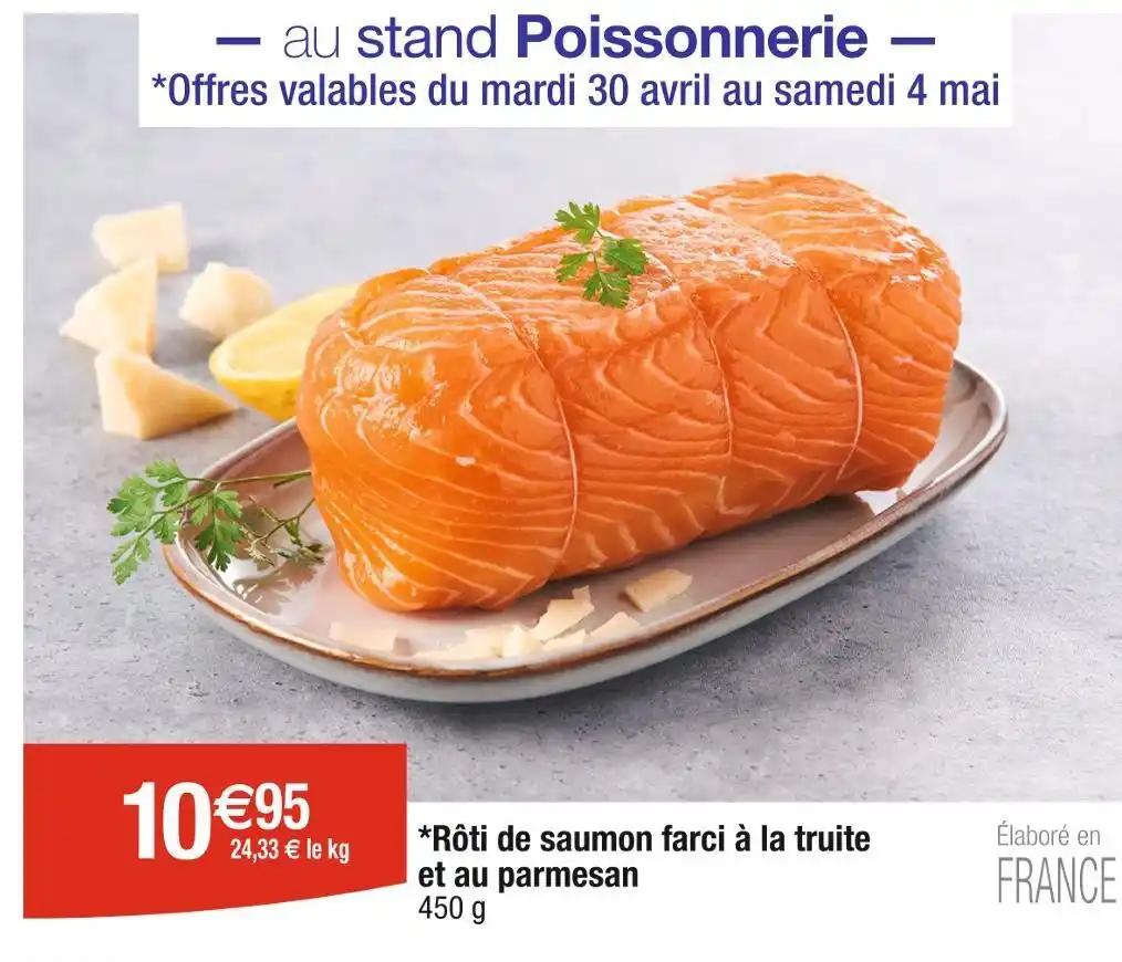 Promotion Exclusives de Rôti de saumon : Découvrez l'Offre incontournable