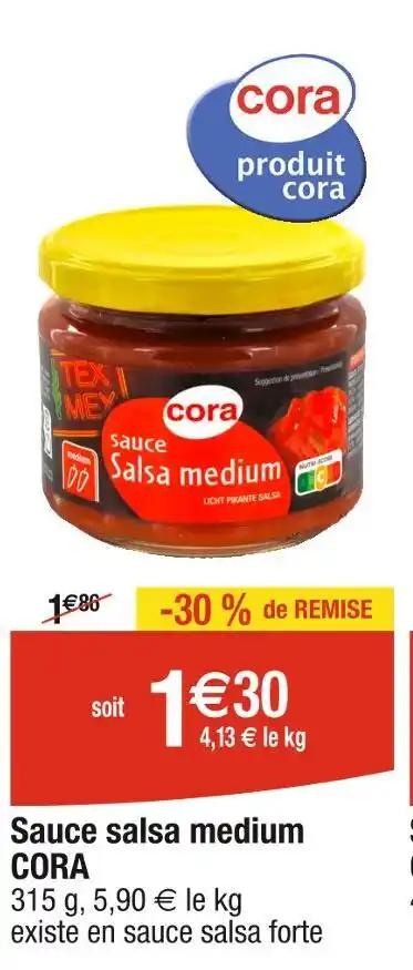 CORA Sauce salsa medium