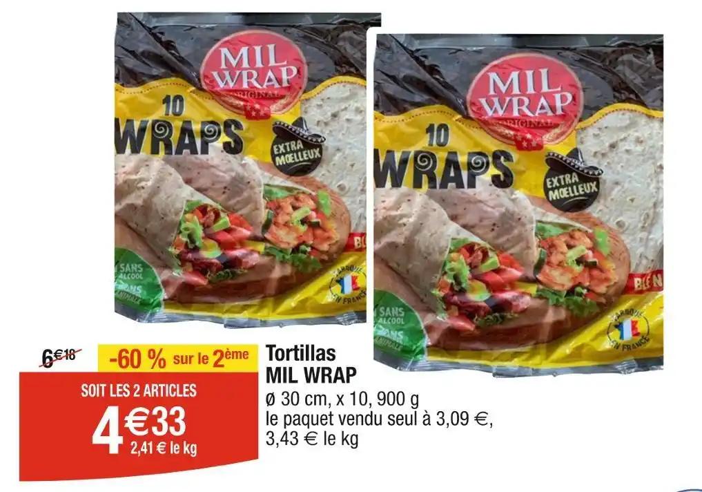 MIL WRAP Tortillas