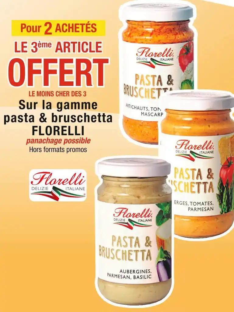 Promotion Exclusives de Pasta & bruschetta : Découvrez l'Offre incontournable