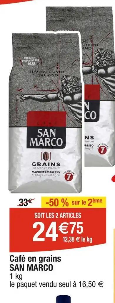 SAN MARCO Café en grains