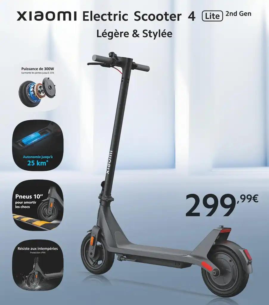 Promotion Exclusives de Electric scooter : Découvrez l'Offre incontournable