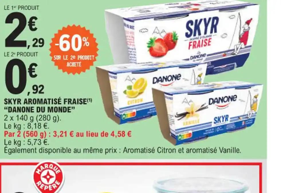 SKYR AROMATISÉ FRAISE