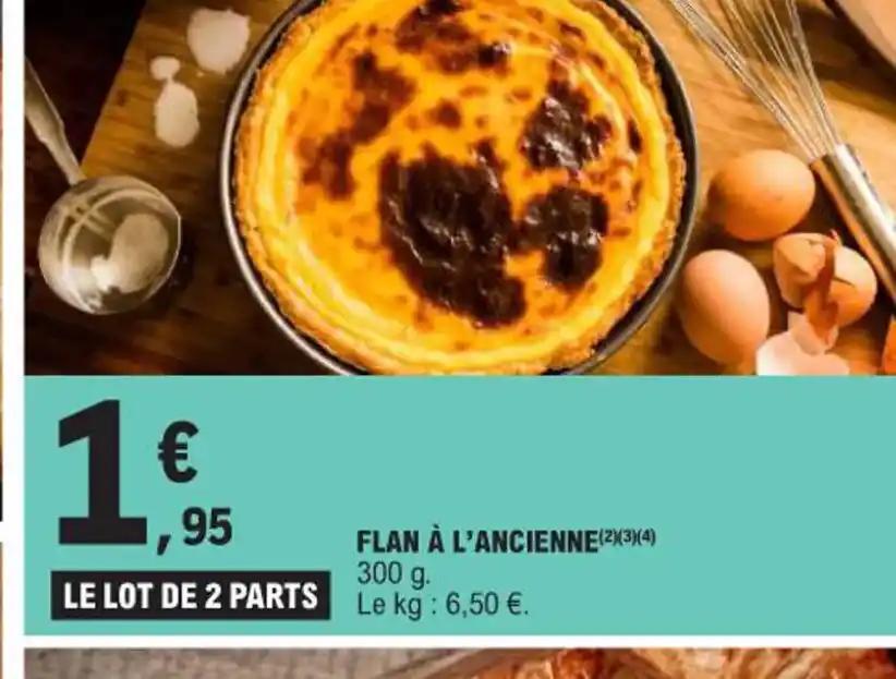 FLAN À L'ANCIENNE