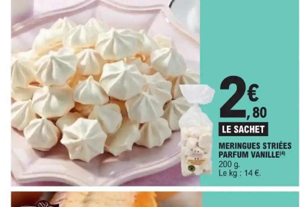 MERINGUES STRIÉES