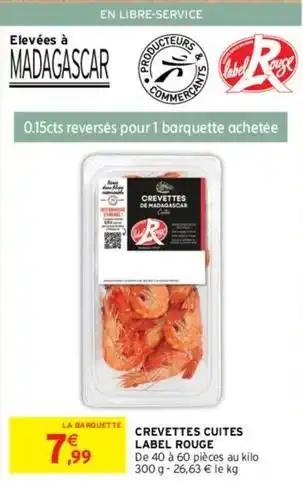 Crevettes cuites