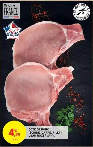 Côtes de porc