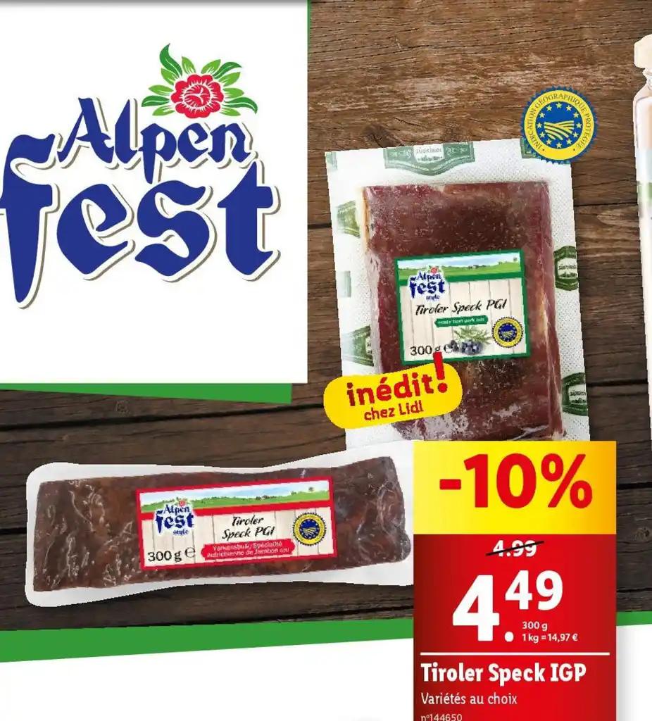 Tiroler Speck PGI