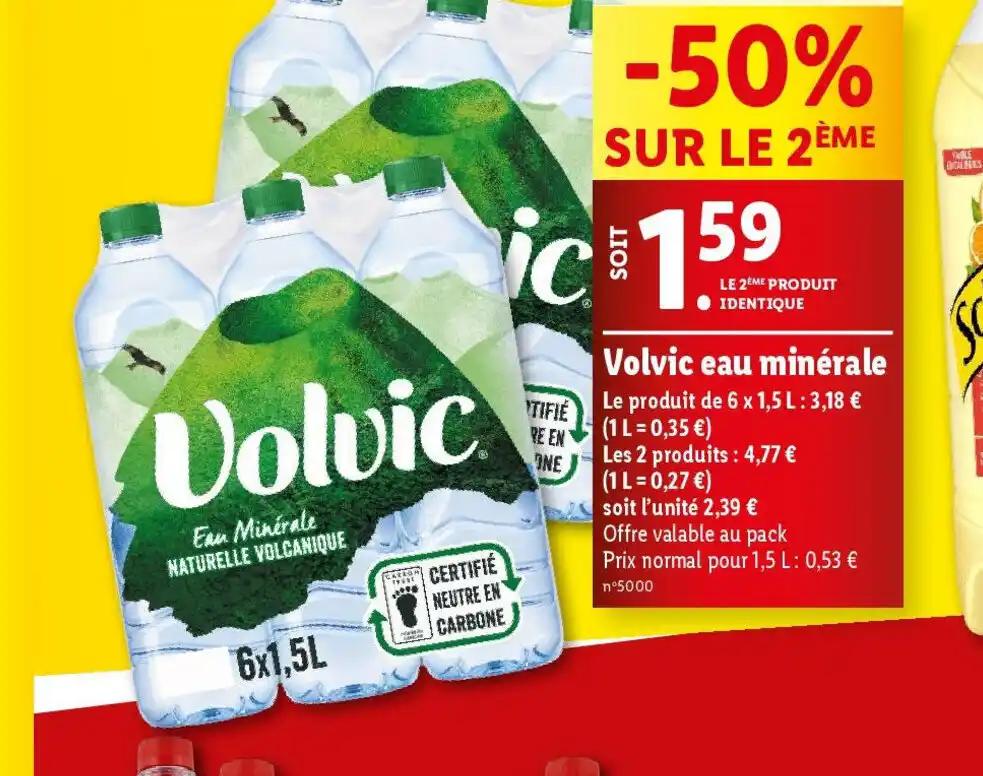 Volvic eau minérale