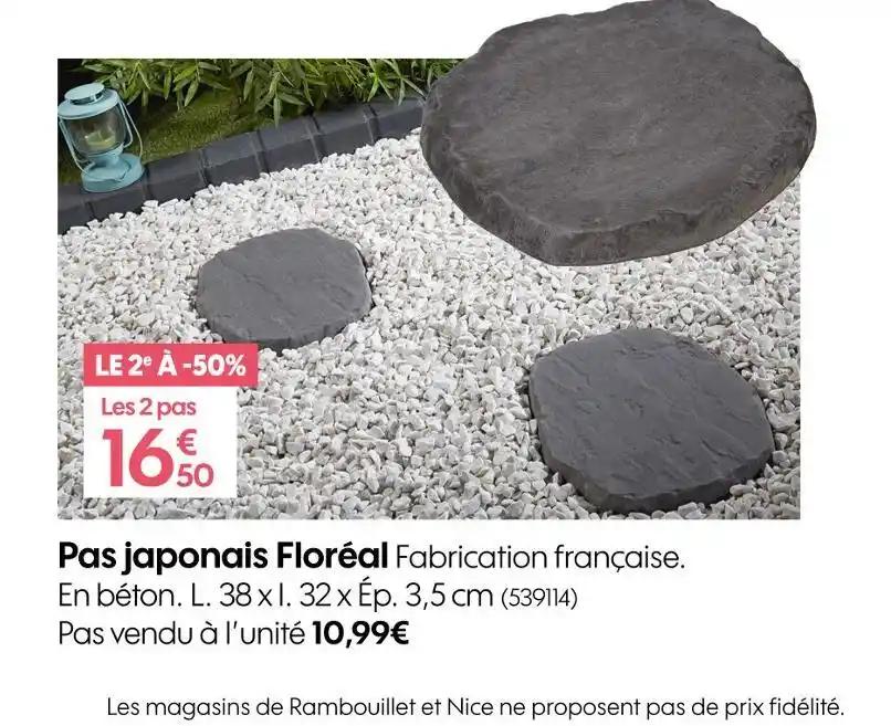 Pas japonais Floréal