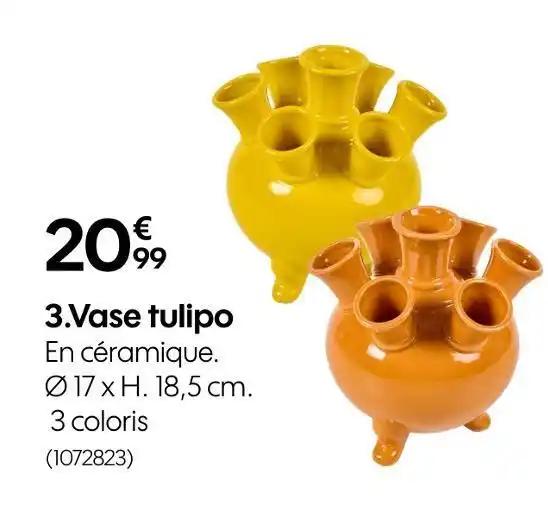 Vase tulipo