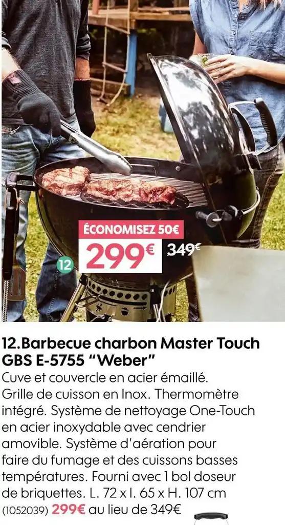 Weber Barbecue charbon Master Touch GBS E-5755