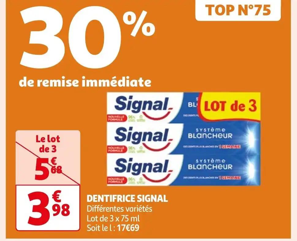 DENTIFRICE SIGNAL