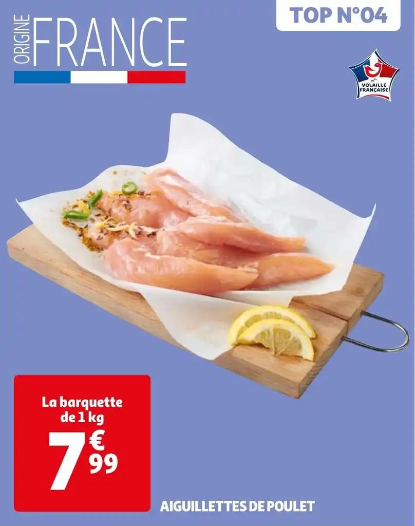 AIGUILLETTES DE POULET
