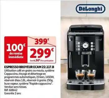 Delonghi - espresso broyeur ecam 22.117.b