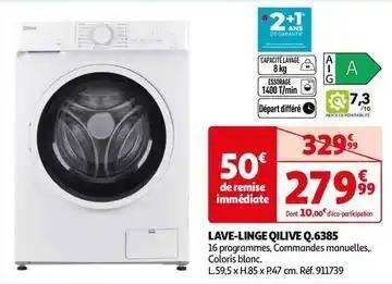 Qilive - lave-linge q.6385