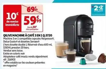 Qilive - machine à café 3 en 1 q.5720