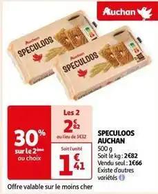 Auchan - speculoos