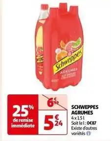 Schweppes - agrumes