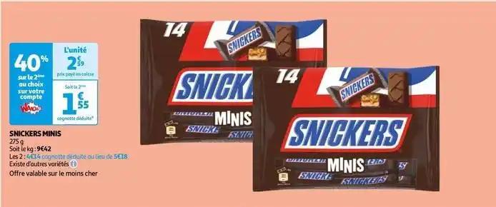Snickers - minis