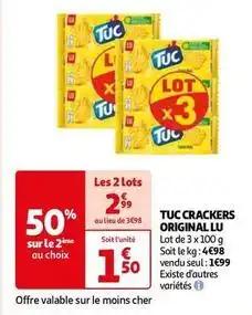 Lu - tuc crackers original