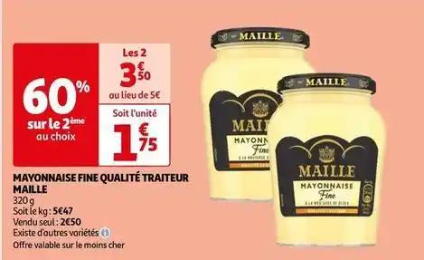 Maille - mayonnaise fine qualite traiteur