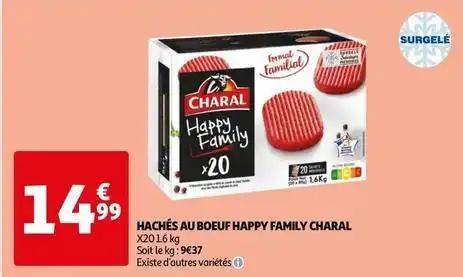 Charal - haché au boeuf happy family
