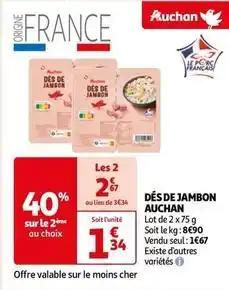 Auchan - des de jambon