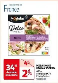 Promotion Exclusives de Pizza dolce : Découvrez l'Offre incontournable