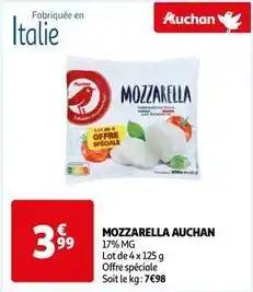 Auchan - mozzarella