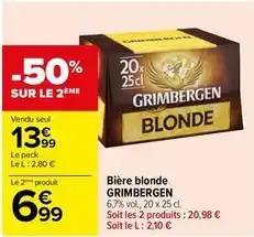 Bière blonde