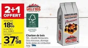 Charbon de bois