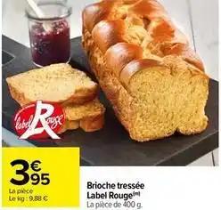 Brioche tressée