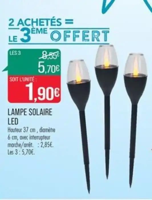 LAMPE SOLAIRE LED