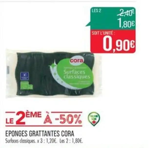 EPONGES GRATTANTES CORA