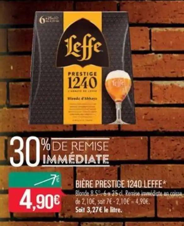 BIÈRE PRESTIGE 1240 LEFFE