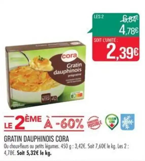 GRATIN DAUPHINOIS CORA