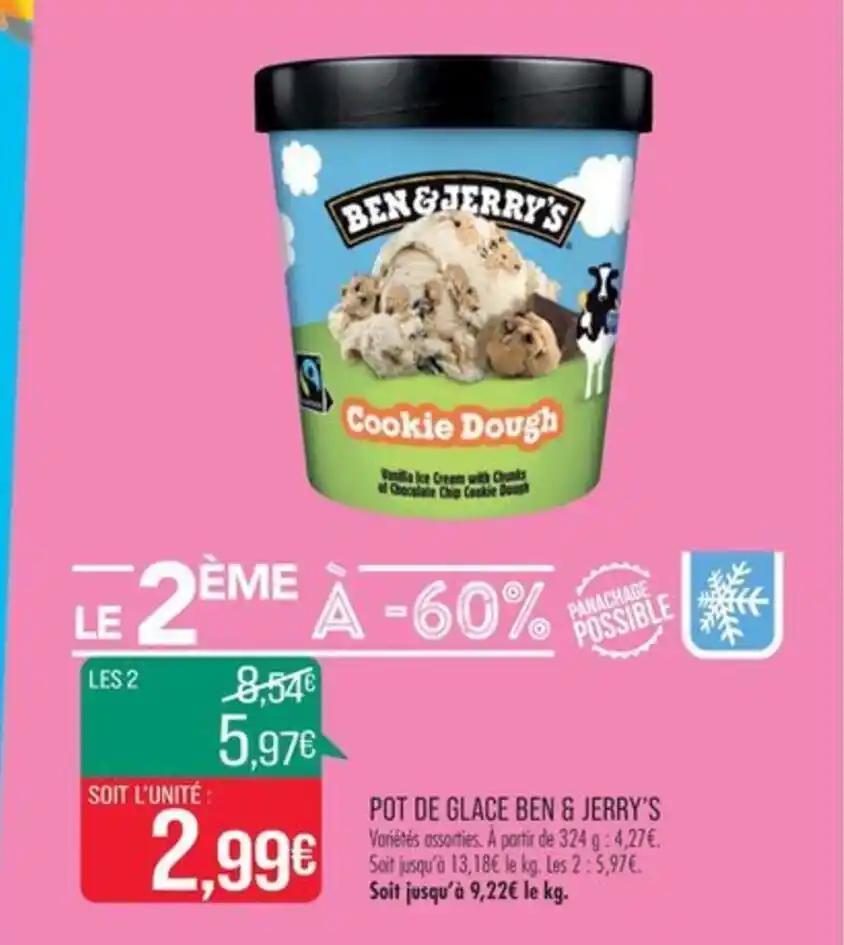 POT DE GLACE BEN & JERRY'S