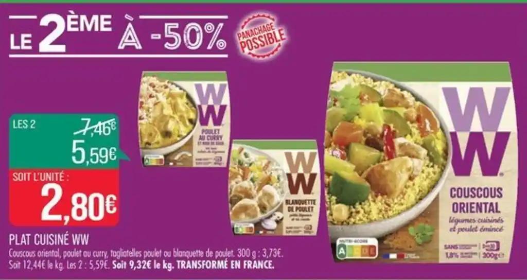 PLAT CUISINE WW