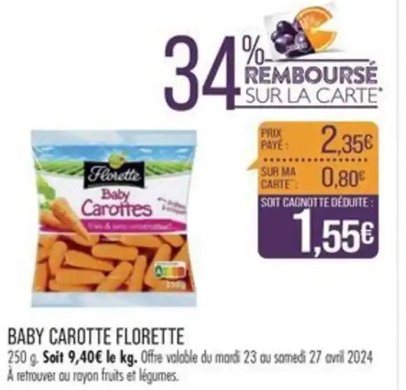 BABY CAROTTE FLORETTE