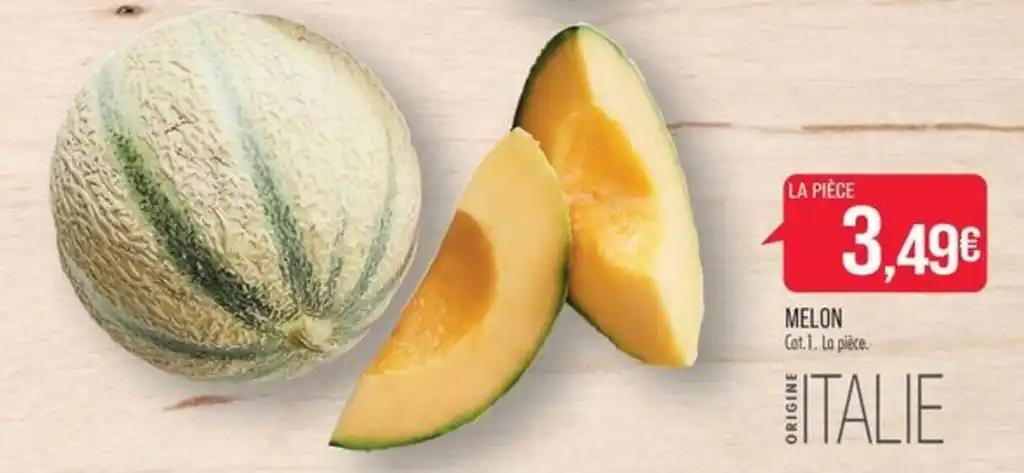 MELON Cat. 1. La pièce.