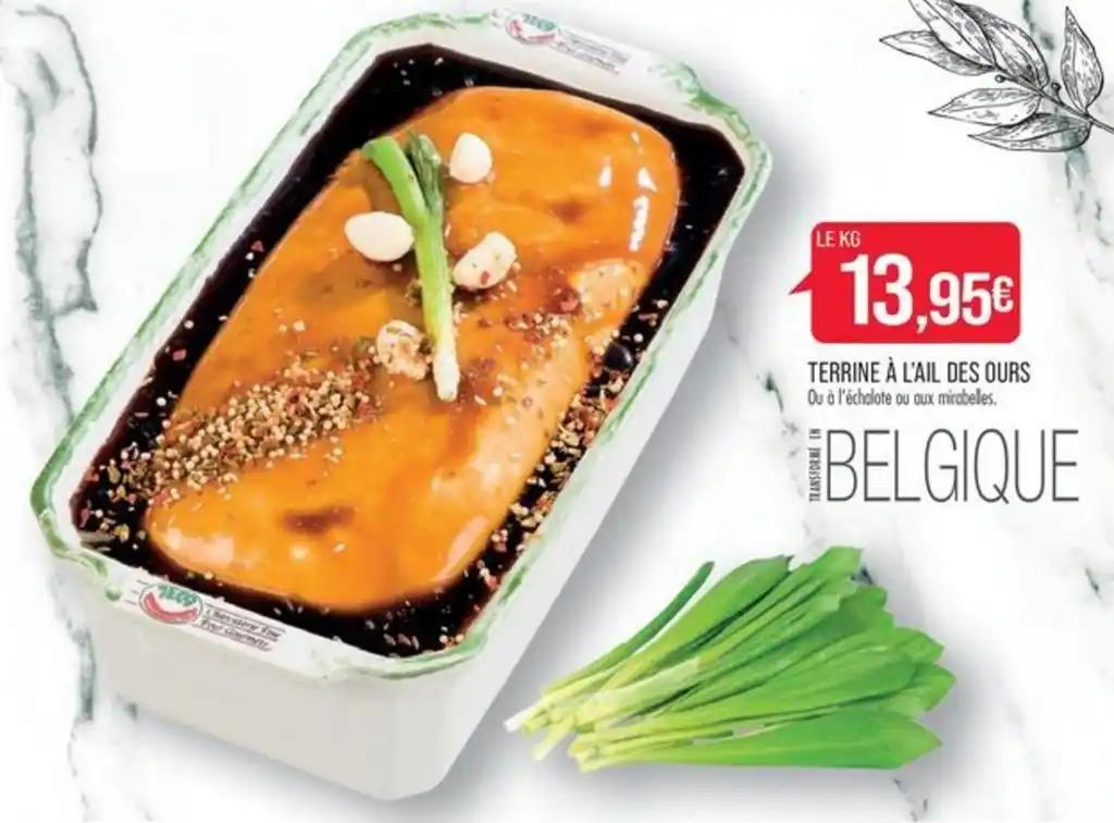 TERRINE À L'AIL DES OURS