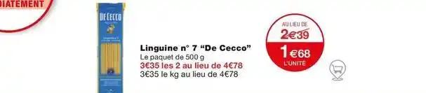 De cecco - linguine n° 7