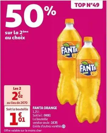 Fanta - orange