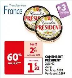 Président - camembert