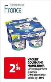 Mamie nova - yaourt gourmand