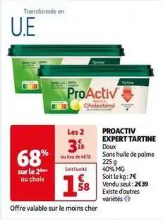 Proactiv - expert tartine