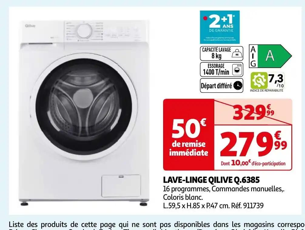 LAVE-LINGE QILIVE Q.6385