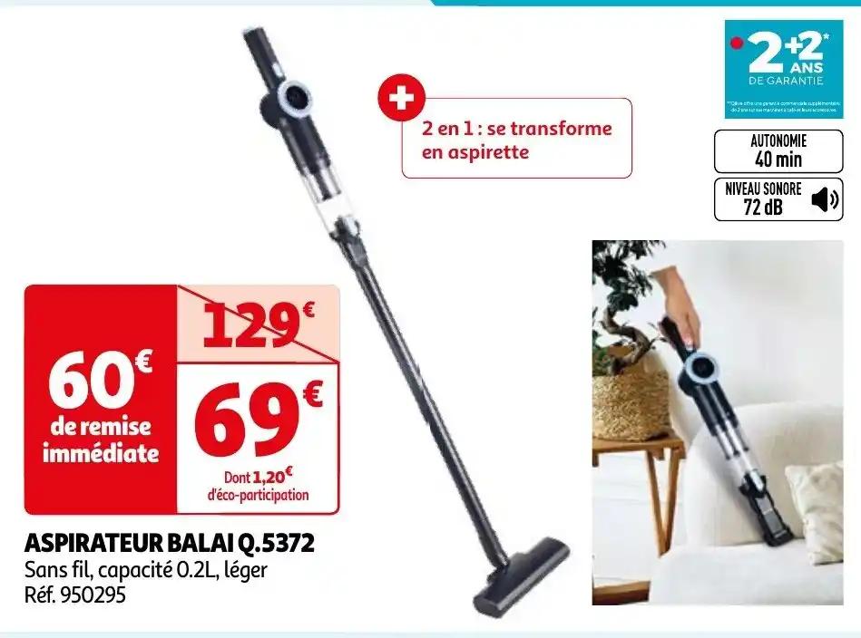 ASPIRATEUR BALAI Q.5372